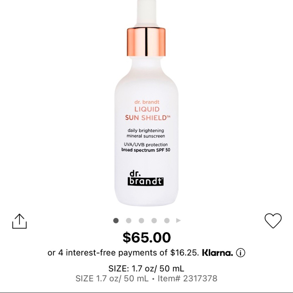 Dr. Brandt Sun Liquid SPF 50